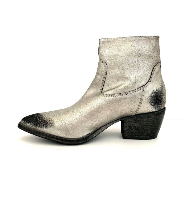 MOMA 1CW312 Stiefelette Boot silber
